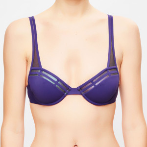 La Perla - Haut de maillot Mirage violet T.42/B