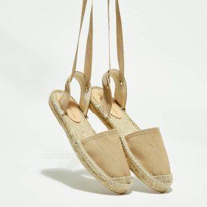 Quartier Latin - Espadrilles en Textile camel 36