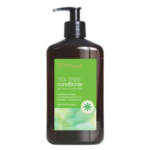 Spa Pharma - Après-shampooing apaisant & revitalisant à l'huile d'arbre à thé - 400 ml OS
