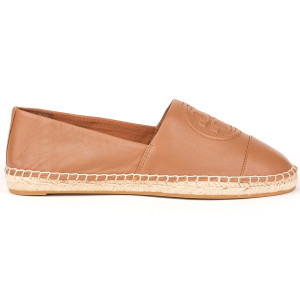 Tory Burch - Espadrilles en Cuir Benton camel TF.38/TUS.7