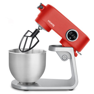 H.Koenig - Robot Pétrin KM124 5L rouge - 800W OS