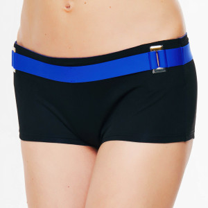 La Perla - Bas de maillot de bain shorty Ryder noir/cobalt 40