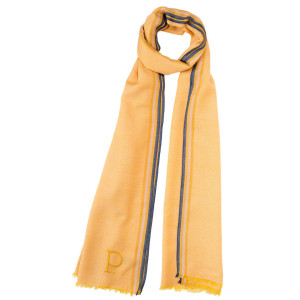 Petrusse - Étole Jazzy en Coton jaune mimosa - 70x210 cm OS