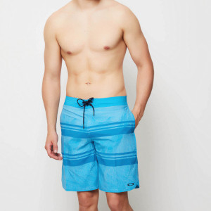 Oakley - Short de Bain Racetracks bleu ciel 36