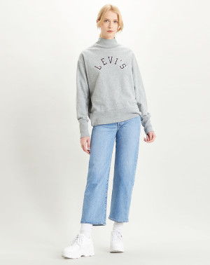 Levi's® - Sweat Gardenia en Coton gris S