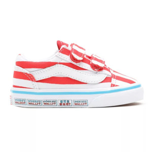 Vans - Sneakers Old Skool Where'S Waldo blanc/rouge/bleu 20