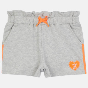 Galeries Lafayette & Kids - Short Rime en Coton bio molletonné gris 14 A