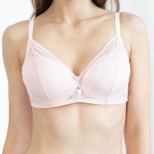Gérard Pasquier - Soutien-Gorge triangle paddé Ayana rose poudré 90 D