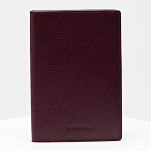 Coccinelle - Portefeuille en Cuir Travel Items prune 24.5x14.5 cm OS
