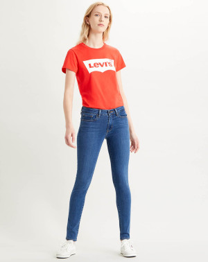 Levi's® - Jean 711 Skinny sculpt Bogota Way bleu 24/L32