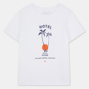 Cadet Rousselle - T-Shirt Taylor en Coton blanc 6 A