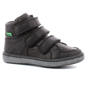 Kickers - Bottillons Lohan brillant noirs 21