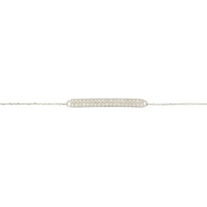 Diamond & Co - Bracelet Bunbury Diamant 0.17 ct Or blanc OS