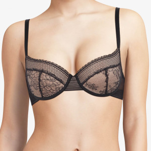 Passionata - Soutien-gorge push-up Sukeban noir 95 D