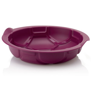 Tupperware - Moule à gateaux Football marron - D.27x6 cm OS
