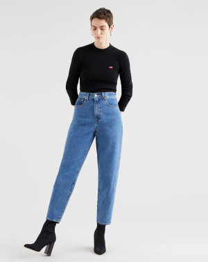 Levi's® - Jean high loose Taper Hold My Purse bleu T.28/L27
