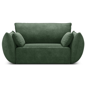 Mazzini Sofas - Fauteuil Vanda vert bouteille - 128x100x85 cm OS
