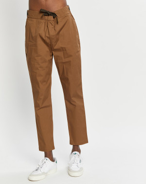 Scotch & Soda - Pantalon Regular Fit Fave Tapered marron T.36/L32