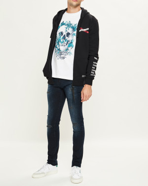 Kaporal 5 - Jean Skinny Dadas Destroy bleu T.30/L32