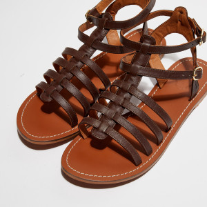 Apologie Studio - Sandales en Cuir Marie marron 41
