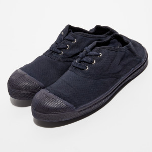 Bensimon - Tennis basses Colorsole lacets marine 33