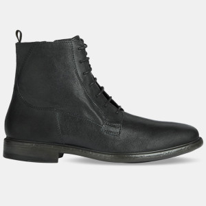 Geox - Boots en Cuir Terence noir 40