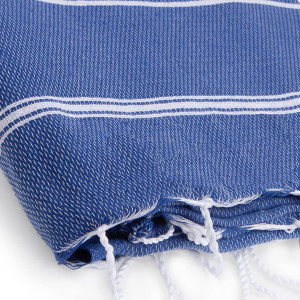 Febronie - Fouta Classique Mykonos bleu grec - 100x200 cm OS