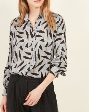 Hartford - Blouse Cook light grey 1