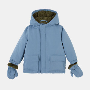 Cadet Rousselle - Parka Otis avec Moufles intérieur fourré bleu moyen 12 M
