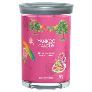 Yankee Candle - Bougie parfumée Grande jarre Signature Art dans le parc - 60-100h OS
