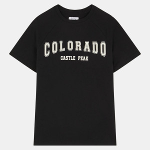 Galeries Lafayette & Kids - T-Shirt Jericho raglan noir 12 A