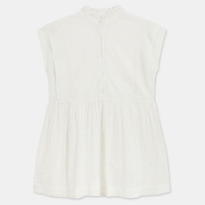 Galeries Lafayette & Kids - Robe en Coton Bio Lady à broderie blanche 12 A