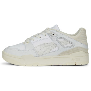 Puma - Baskets en Cuir Slipstream Thrifted blanc/beige 37