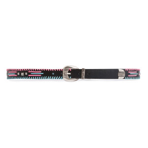 Wild - Ceinture en Cuir Dinka noire 1