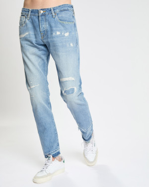 Scotch & Soda - Jean Slim Fit Ralston bleu clair T.28/L32