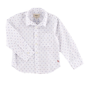 Bellerose - Chemise Ganix à pois blanche 10 A