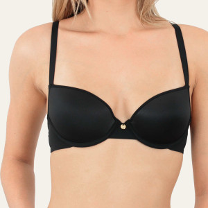 Janine Robin - Soutien-gorge invisible noir 100 A