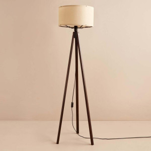 Sheen - Lampadaire AYD crème/marron - 140x20 cm OS