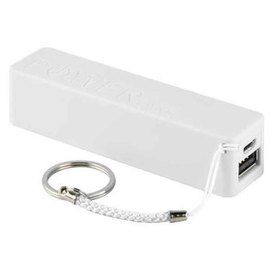 - Batterie externe 2600mAh POWER INKASUS blanche OS