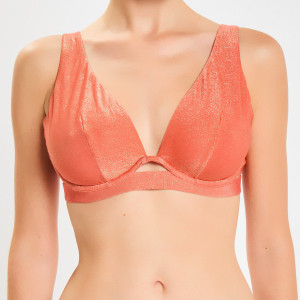 Passionata - Haut de maillot de bain Plongeant avec armatures Salama terra lurex 100 E