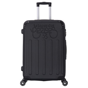 Le Temps des Cerises - Valise Cabine 4 roues doubles Java 55 cm noire OS