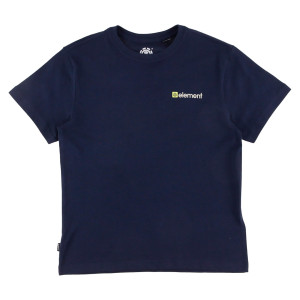Element - T-Shirt 100% Coton Bio Joint bleu marine 16 A