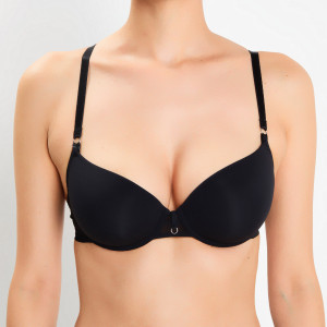 Gemma - Soutien-gorge coques avec armatures noir 105 D
