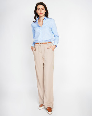 Assuili - Pantalon Eva camel XXL