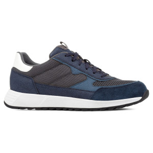 Geox - Baskets Molveno gris/bleu 40