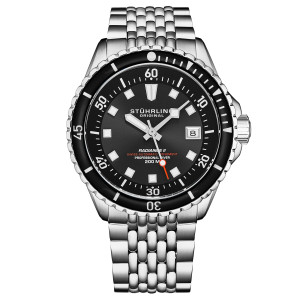 Stuhrling - Montre Homme en Acier Radiance 1009 Automatique argentée OS
