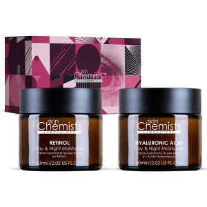 SkinChemists - Duo Crème hydratante au rétinol et à l'acide hyaluronique OS