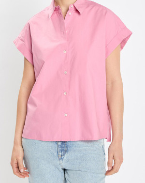 Marc O'Polo - Chemise regular manches courtes rose 34