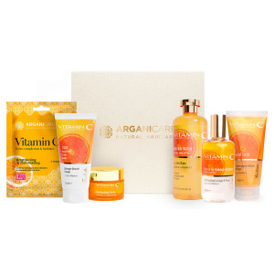 Arganicare - Coffret Visage Éclat & Vitalité Vitamine C - 6 pièces OS
