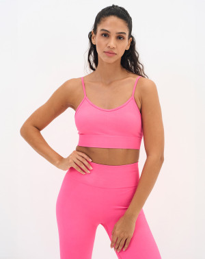 Onamaste - Brassière Seamless rose T.L/XL